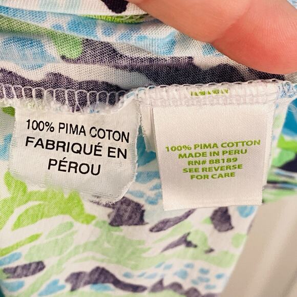 Lilly Pulitzer Cordon Dress Size Medium Racerback Lets Cha Cha Tank Preppy M - Picture 4 of 5